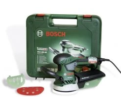 Bosch Vert Ponceuse Excentrique 06033A4000 PEX 400 AE Ponceuse Orbitale Aléatoire 125 Mm