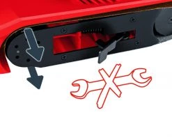 Einhell 4466260 TC-BS 8038 Ponceuse à Bande 76 X 533 Mm -Ponceuses Soldes 4466260 tc bs 8038 ponceuse a bande 76 x 533 mm 2