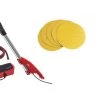Flex-tools Ponceuse Mur Et Plafond 521906 GE 7 + MH-R + SH Ponceuse Girafe Pour Mur Et Plafond Avec Système De Tête Interchangeable + 100 Feuilles De Papier De Verre