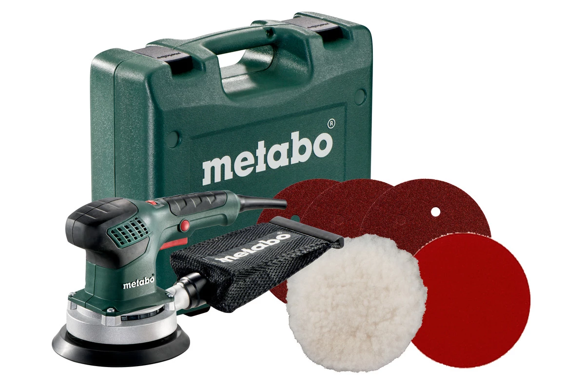 Metabo 690922000 SXE 3150 SET Ponceuse Excentrique 150 Mm 310 Watt En Coffret 4 Metabo 690922000 SXE 3150 SET Ponceuse Excentrique 150 Mm 310 Watt En Coffret – Image 2