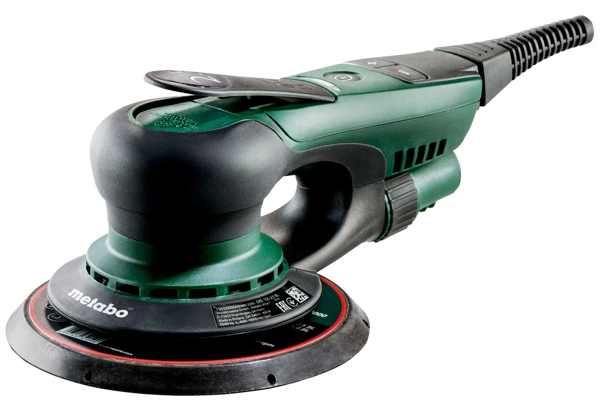 Metabo 691039000 SXE 150-5.0 BL SET Ponceuse Excentrique Metaloc + Set D'abrasifs 3 Metabo 691039000 SXE 150-5.0 BL SET Ponceuse Excentrique Metaloc + Set D'abrasifs