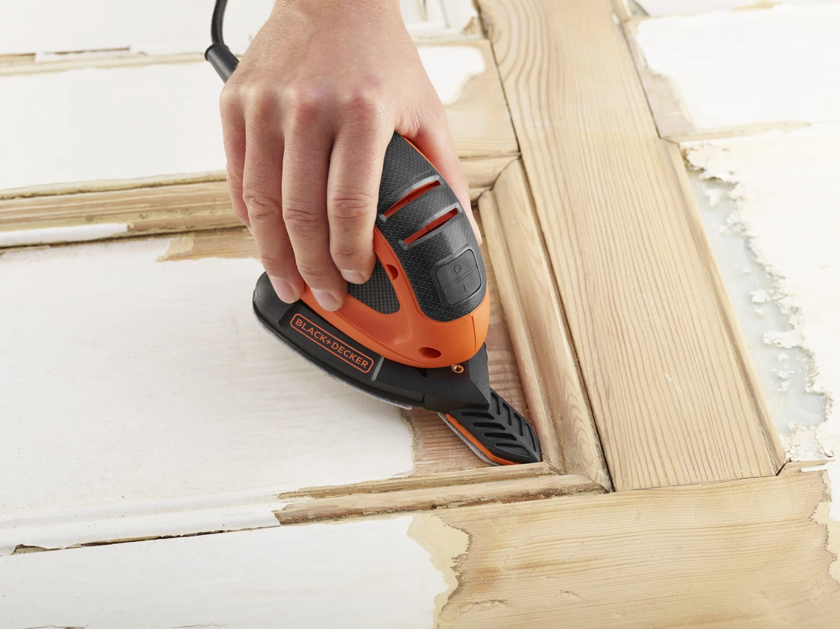 Black & Decker Ponceuse Triangulaire BEW230-QS Ponceuse Delta 55 Watt 8 Black & Decker Ponceuse Triangulaire BEW230-QS Ponceuse Delta 55 Watt – Image 6