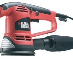 Black & Decker Ponceuse Excentrique KA191EK-QS Ponceuse Orbitale Aléatoire 125 Mm 480 Watts