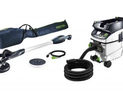 Festool Ponceuse Mur Et Plafond Ponceuse à Bras LHS-E 225/CTL36-Set PLANEX 575447