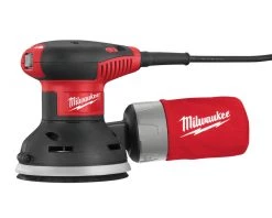 Milwaukee Ponceuse Excentrique ⌀125 mm ROS 125 E -Ponceuses Soldes ponceuse excentrique 125nmm ros 125 e 2