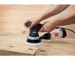 Rupes Ponceuse Excentrique RU-ER303TE ER303TE Ponceuse à Orbite Aléatoire 150mm 350W -Ponceuses Soldes ru er303te er303te ponceuse a orbite aleatoire 150mm 350w 2